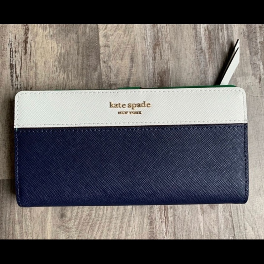 Kate spade large bifold wallet